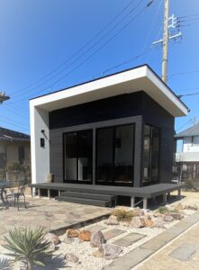 名古屋市のモダンスタイル新築カフェ画像